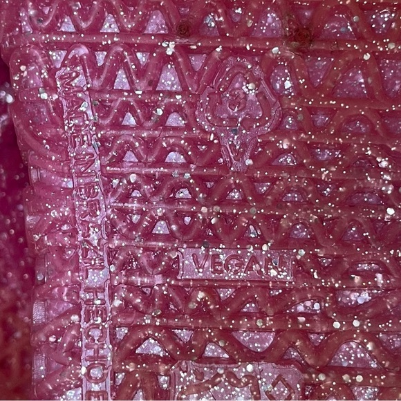 Mini Melissa Campana Mary Jane Toddler Flats Ballerinas 32995 with Box Glitter 9 - Picture 13 of 13